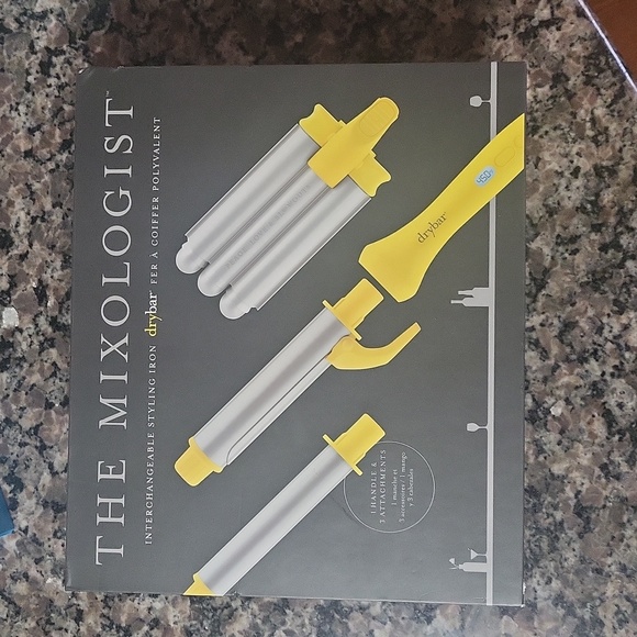 Drybar The Mixologist Interchangeable Styling Iron Item 2569865 NEw in box